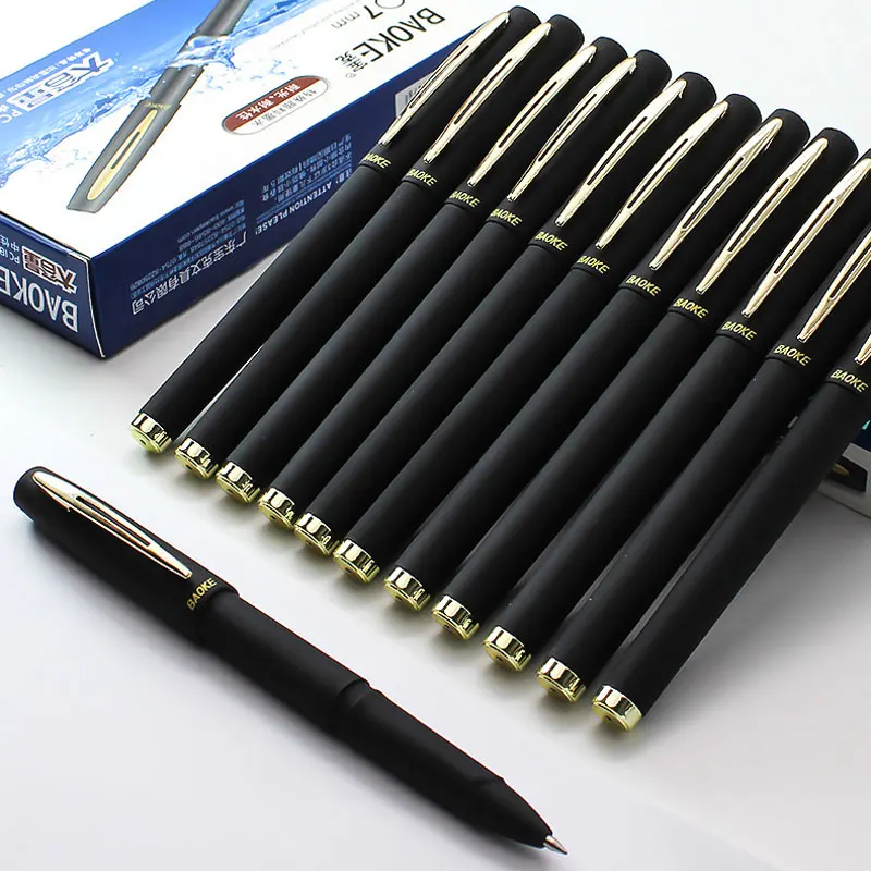 Stationery Supplies Business - ปากกาเซ็นชื่อปากกาหมึกเจลสำหรับการเขียนโรงเรียนอุปกรณ์สำนักงานความจุขนาดใหญ่0.5/0.7/1.0มม.