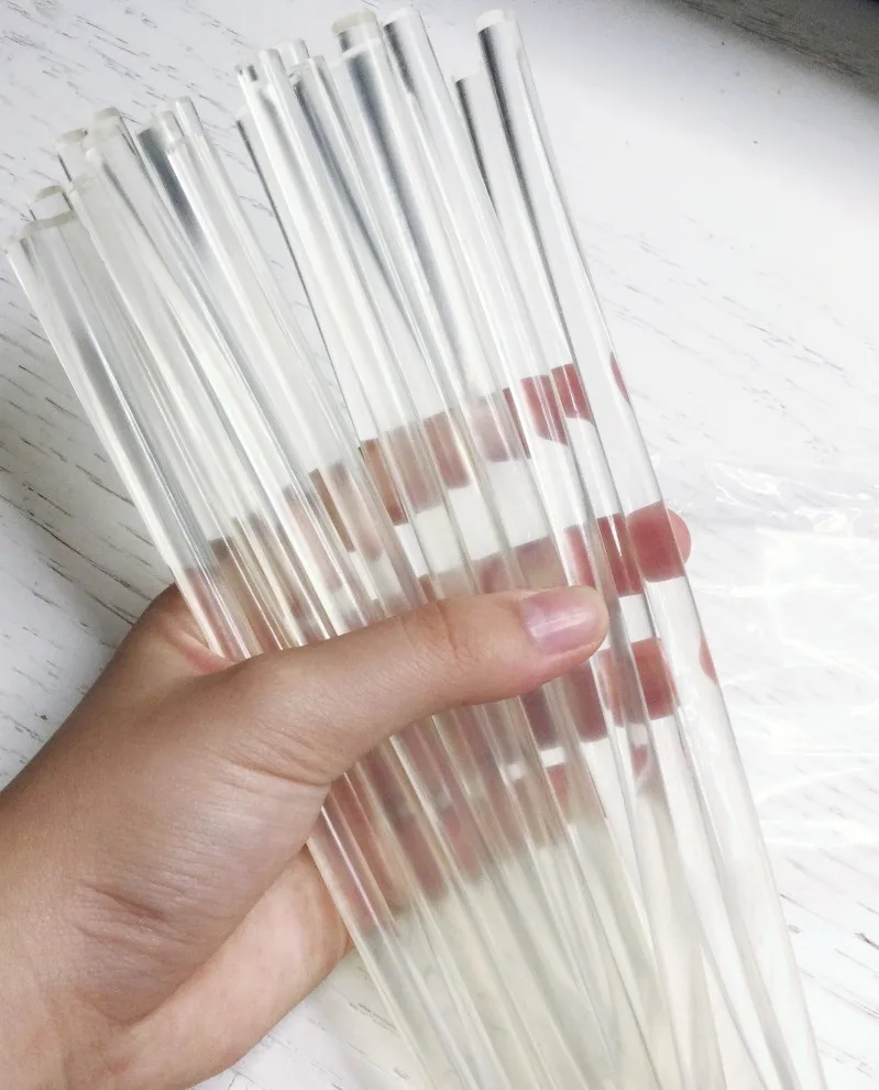 Wax Seal Stamp Kit - แท่งขี้ผึ้งใสสำหรับปั๊มกาว 10 ชิ้น ขนาด 145 มม.