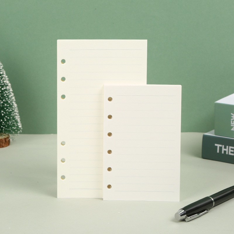 Notebook Dotted A5 - A5 A6 A7 หลวมโน้ตบุ๊คเติมเกลียว Binder หน้าภายในรายสัปดาห์รายเดือน