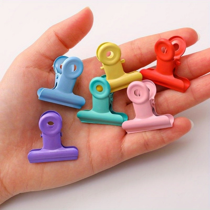 Is Stationery Office Supply - คลิปหนีบอเนกประสงค์ 10 ชิ้น คลิปหนีบถุง คลิปหนีบอาหาร คลิปหนีบรูป