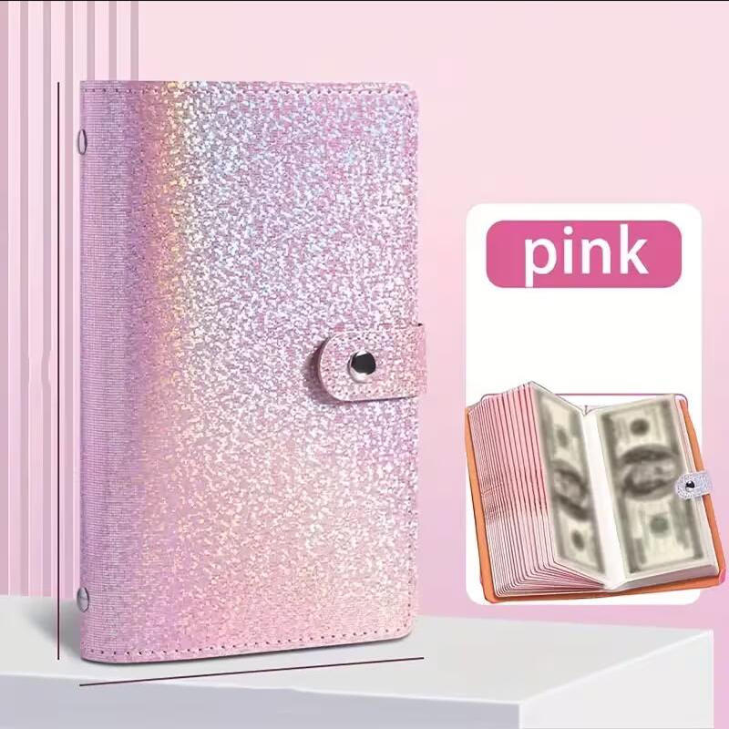 Planner Weekly Budget - สมุดบันทึกงบประมาณแบบปกหนังนิ่ม พร้อมซองใส่เงินสด ซองใส่เงินสดขนาด A6 กระเป๋าใส่ซองเงินสด กระเป๋าใส่เงินสดสำหรับการจัดการงบประมาณ