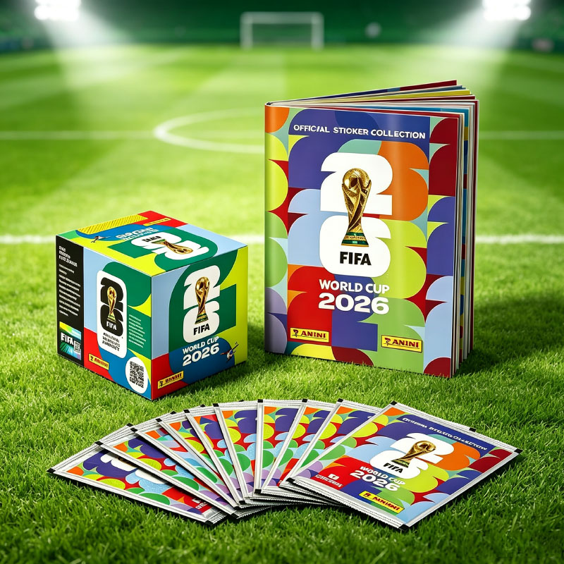 Cardstock Paper Pack - สติกเกอร์ลิขสิทธิ์ Panini FIFA World Cup 2026