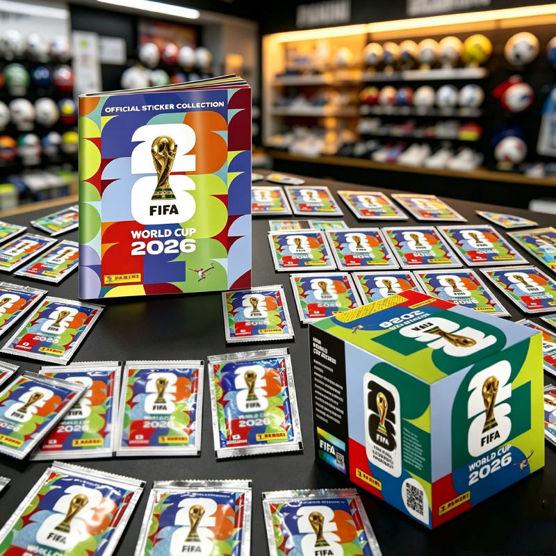 Cardstock Paper Pack - อัลบั้มสติกเกอร์ฟุตบอลฟีฟ่า วิลด์คัพ ปานินีใหม่ และชุดสติกเกอร์สะสมพิเศษ ของสะสมกีฬาสำหรับเกมการ์ด