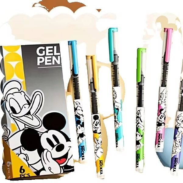 Stationery Warehouse - 6 ชิ้น ดิสนีย์ มิกกี้ มินนี่ แอนด์