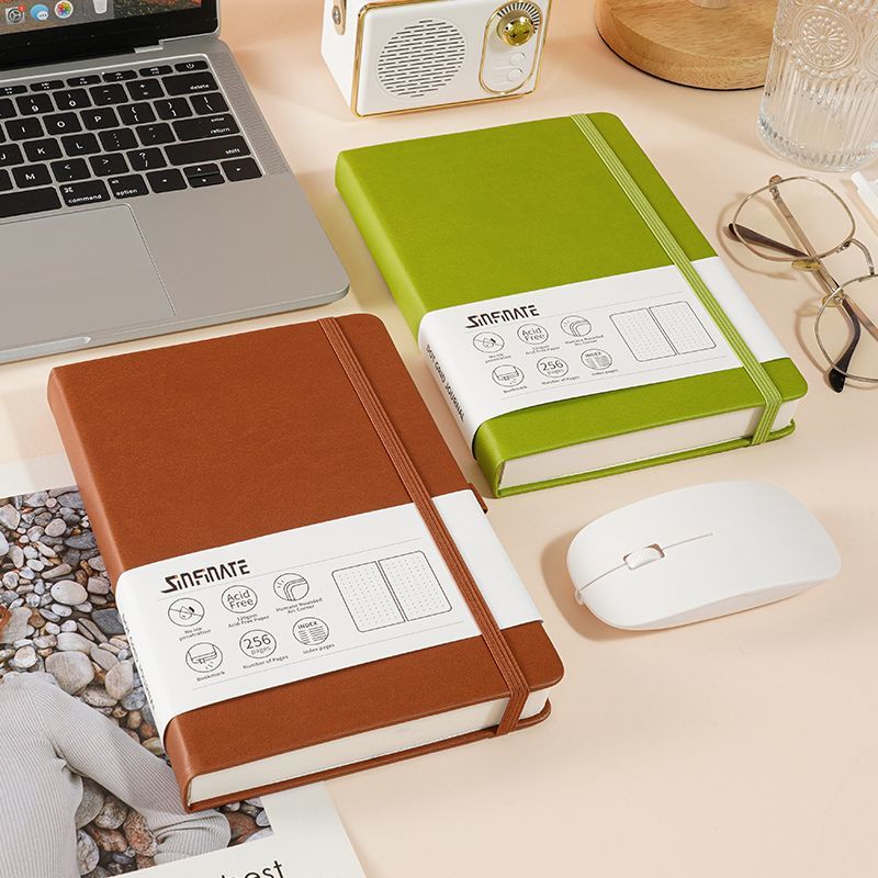 Notebook Dotted A5 - สมุดโน้ตแบบจุด A5 ปกแข็ง 120 แกรม สมุดบันทึกแนวสร้างสรรค์