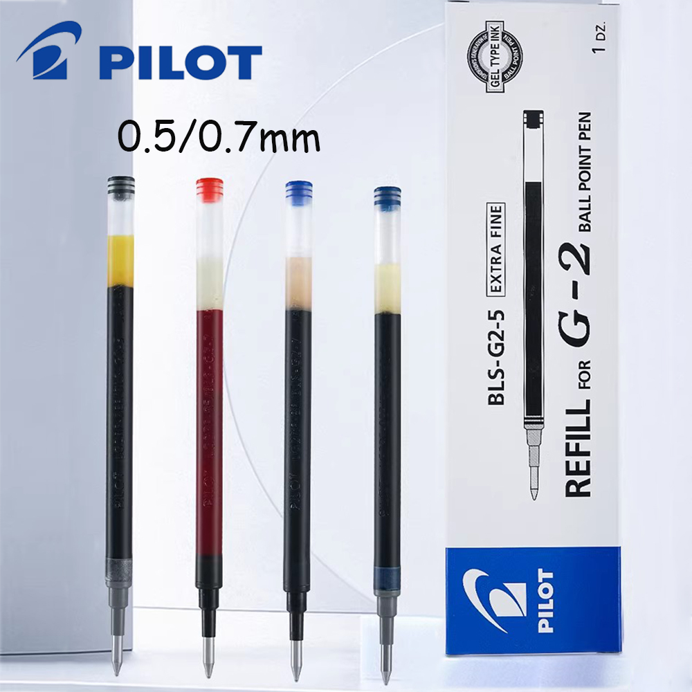 Pilot Pen G2 - 12 ชิ้นญี่ปุ่น PILOT ปากกาเจลรีฟิล BLS-G2 เหมาะสำหรับ