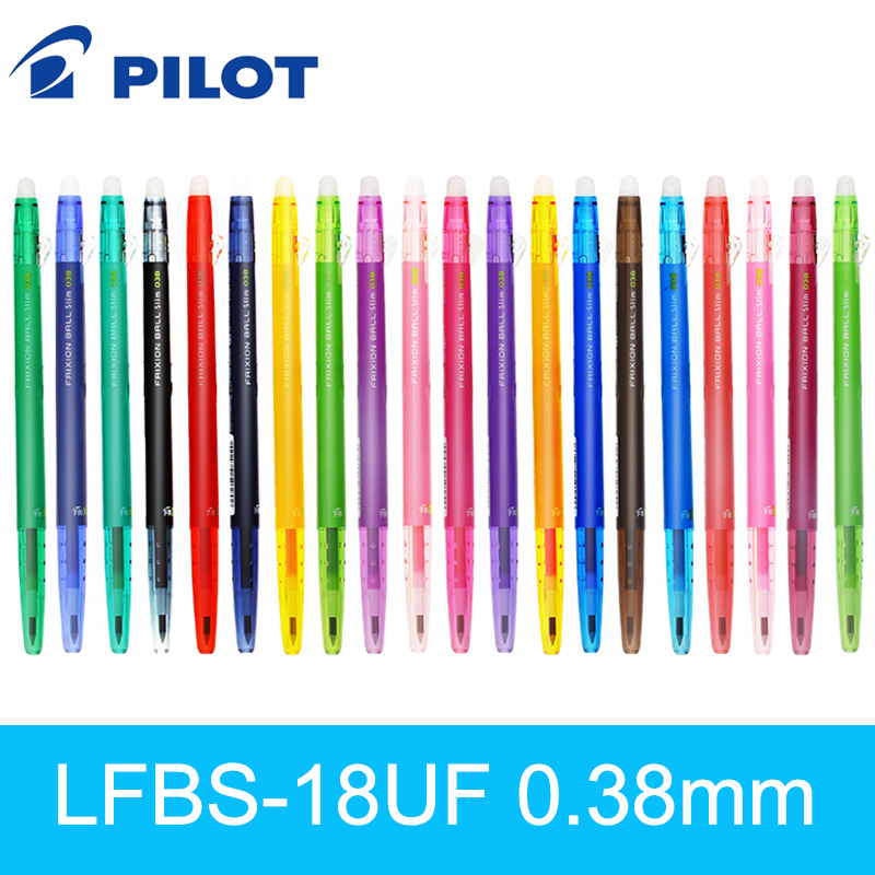 Pilot Pen Frixion - นักบินญี่ปุ่น FRIXION ปากกา Slim Erasable GEL