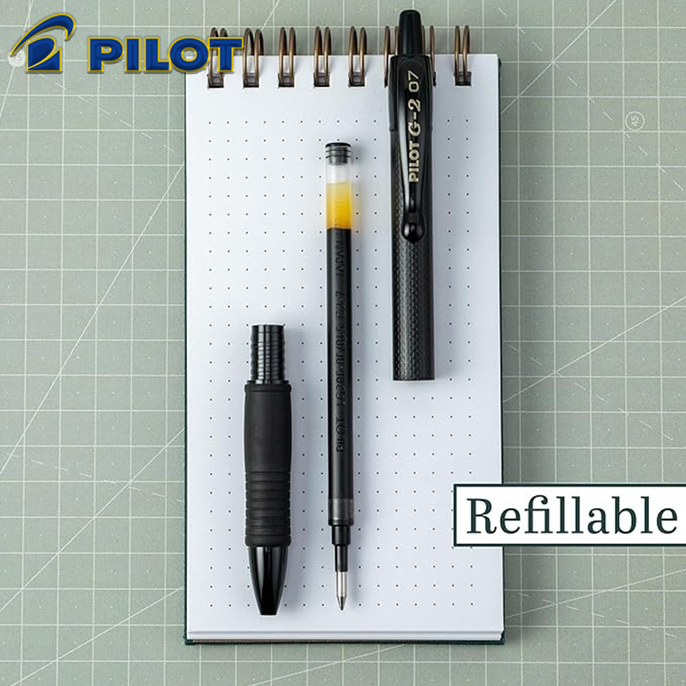 ปากกาเจลนิวเจแปนไพล็อต G2 ใบมี - Pilot Pen G2 บทวิจารณ์และราคา
