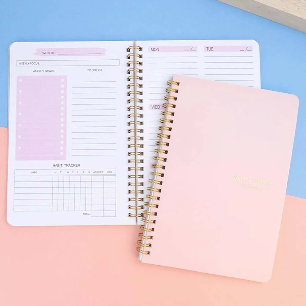 สมุดวางแผนรายสัปดาห์ A5 สมุดวา - Planner Weekly Budget บทวิจารณ์และราคา