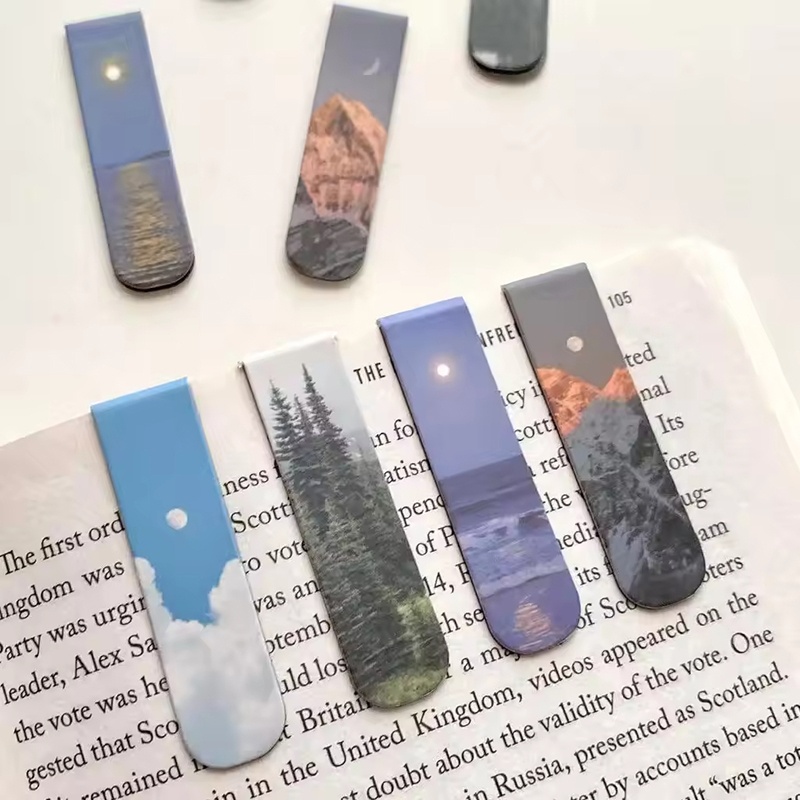 2 ชิ้น/เซ็ต ที่คั่นหนังสือแม่เ - Paperclip Magnetic Set บทวิจารณ์และราคา