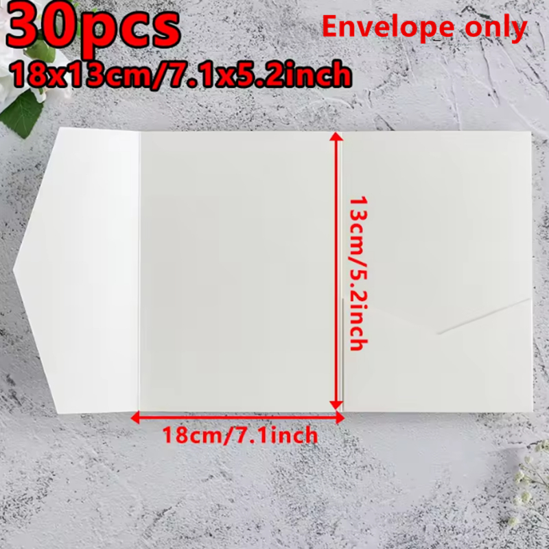 30 ชิ้น 18x13 ซม. ซองจดหมายสีเ - Stationery Supplies Business บทวิจารณ์และราคา