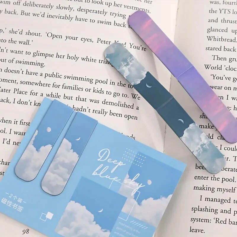 2 ชิ้น/ชุด ที่คั่นหนังสือแม่เห - Paperclip Magnetic Set บทวิจารณ์และราคา