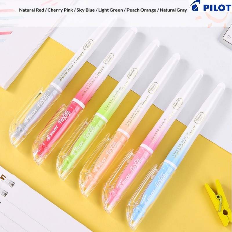 ปากกาไฮไลท์แบบลบได้ PILOT SW-F - Pilot Pen Frixion บทวิจารณ์และราคา