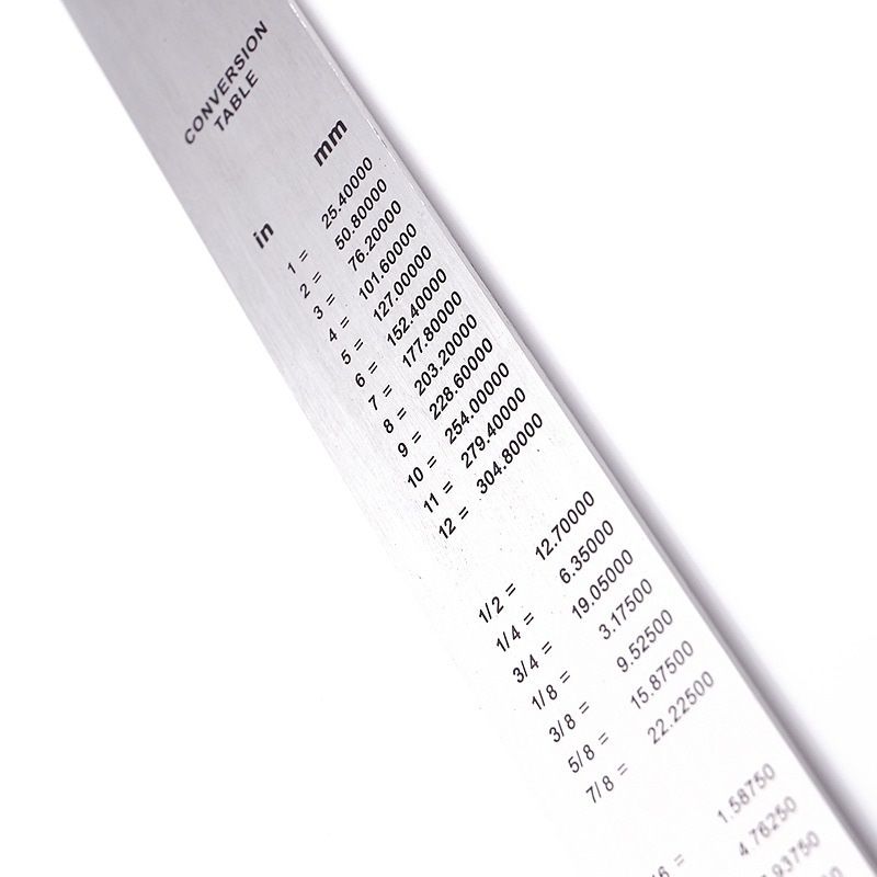 Deli ไม้บรรทัดโลหะสแตนเลสสตีลต - Stationery Office Supply Store บทวิจารณ์และราคา