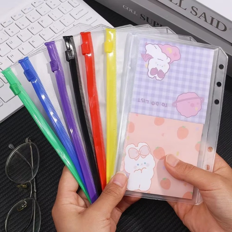 ซองใส่เอกสารแบบใส A6 6 รู 2-12 - Planner Weekly Budget บทวิจารณ์และราคา