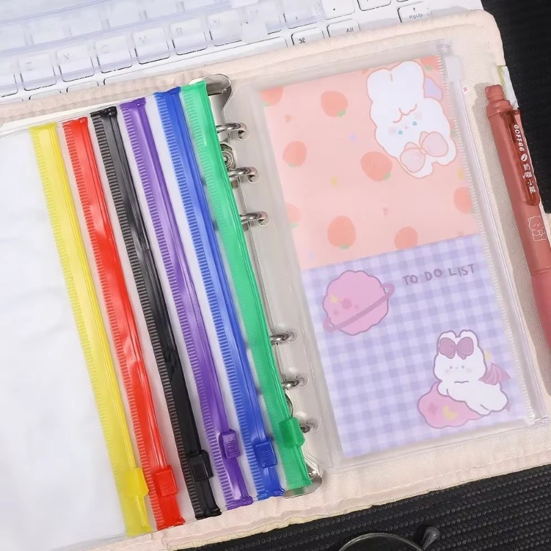 ซองใส่เอกสารแบบใส A6 6 รู 2-12 - Planner Weekly Budget บทวิจารณ์และราคา
