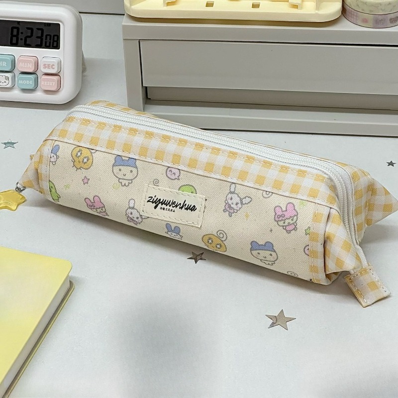 ใหม่ กล่องใส่ดินสอทรงกระบอก แบ - Pencil Case Large บทวิจารณ์และราคา