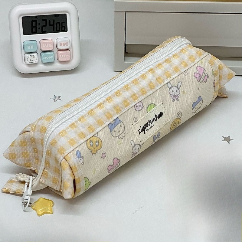 ใหม่ กล่องใส่ดินสอทรงกระบอก แบ - Pencil Case Large บทวิจารณ์และราคา