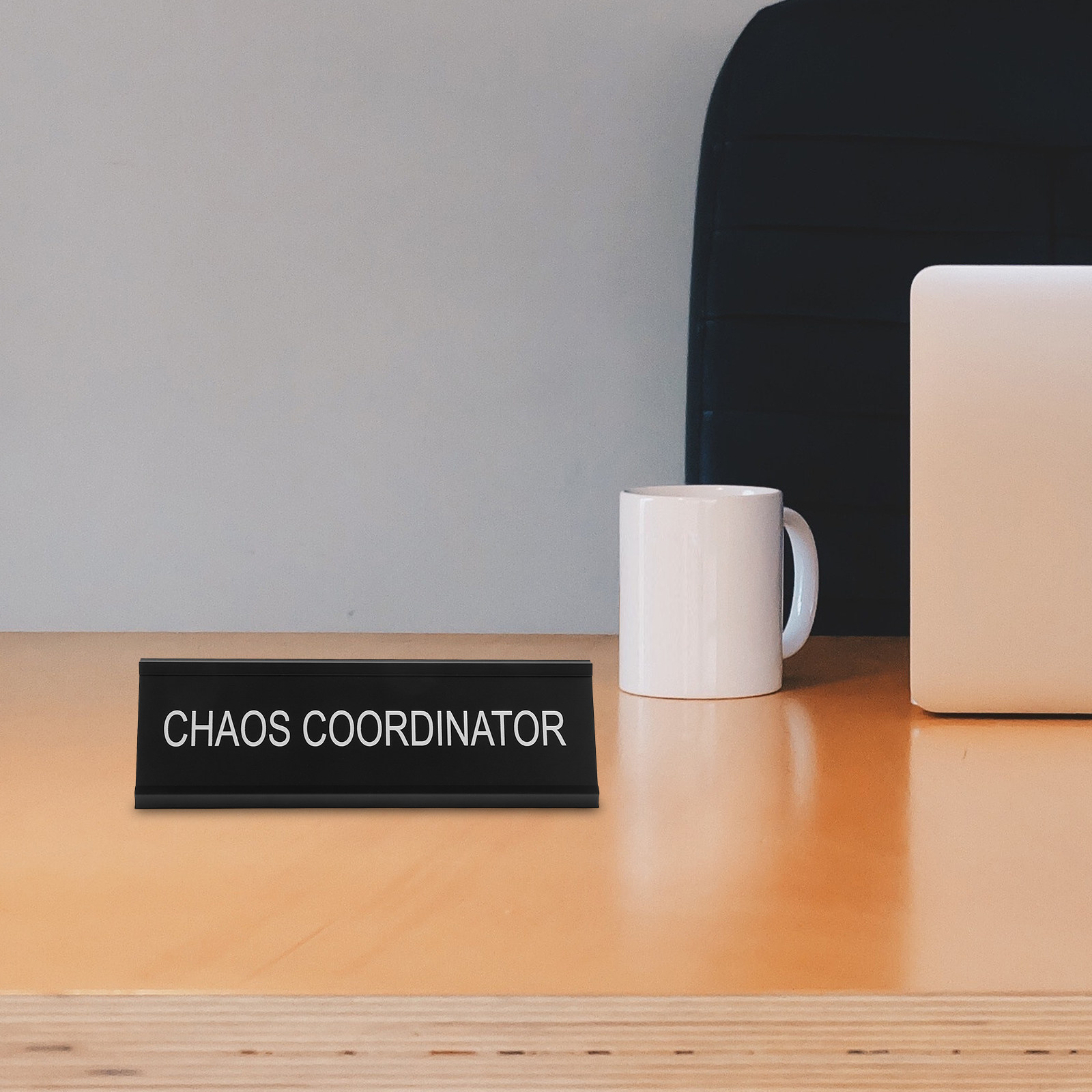 ป้ายชื่อโต๊ะรูปตัว L ทำจากอะลู - Desk Name Plate บทวิจารณ์และราคา