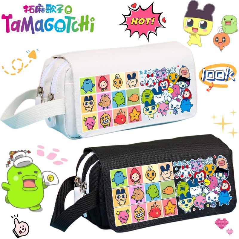 ทามาก็อตจิ คุชิปาตชิ มิมิทชิ ม - Pencil Case Large บทวิจารณ์และราคา