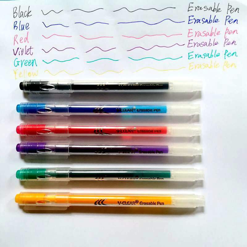 VCLEAR Erasable ปากกาแรงเสียดท - Pilot Pen Frixion บทวิจารณ์และราคา