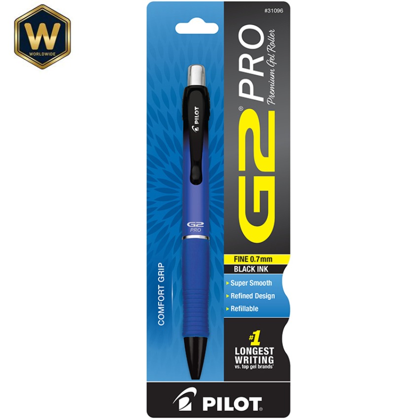 PILOT G2 PRO ปากกาเจลแบบกด ชนิ - Pilot Pen G2 บทวิจารณ์และราคา