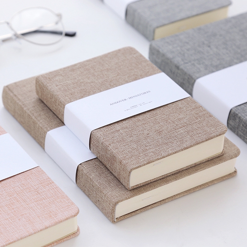 เปล่าและตารางกระดาษโน้ตบุ๊คผ้า - Notebook Dotted A5 บทวิจารณ์และราคา