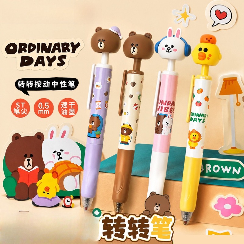 ปากกาเจลลายการ์ตูน LINE FRIEND - Stationery Warehouse บทวิจารณ์และราคา
