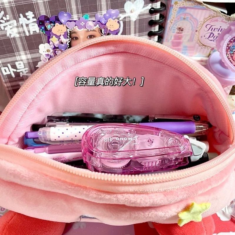 กระเป๋าใส่ดินสอ Kirby สีชมพู ข - Pencil Case Large บทวิจารณ์และราคา