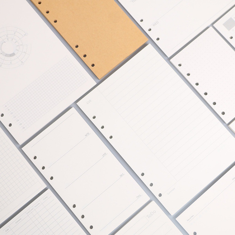 A5 A6 A7 หลวมโน้ตบุ๊คเติมเกลีย - Notebook Dotted A5 บทวิจารณ์และราคา