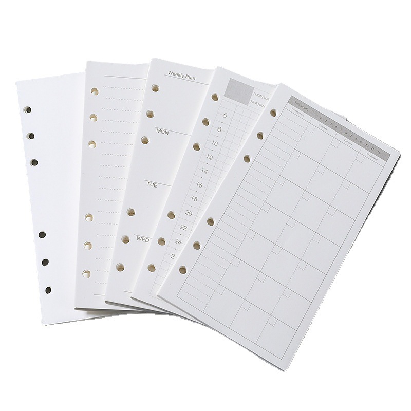 A5 A6 A7 หลวมโน้ตบุ๊คเติมเกลีย - Notebook Dotted A5 บทวิจารณ์และราคา