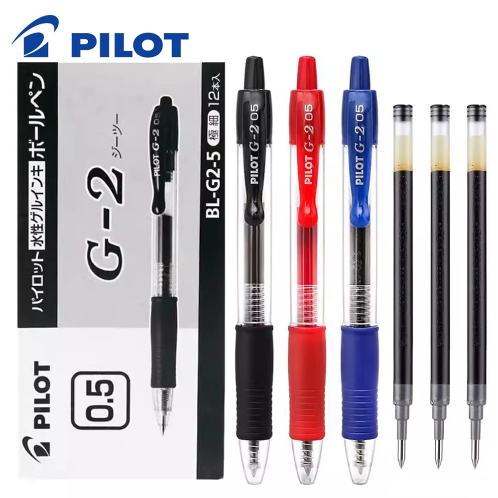 6 ชิ้นญี่ปุ่น PILOT 0.5 มม. ชุ - Pilot Pen G2 บทวิจารณ์และราคา