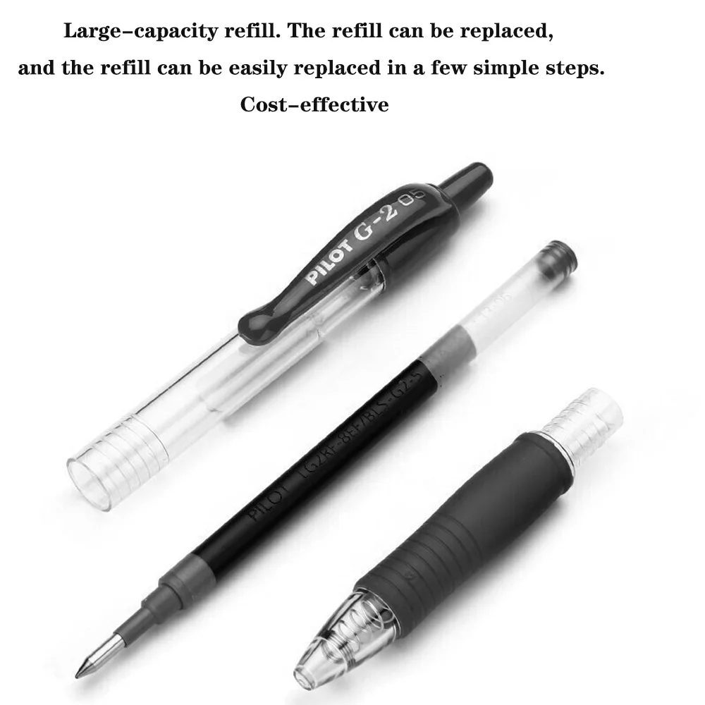6 ชิ้นญี่ปุ่น PILOT 0.5 มม. ชุ - Pilot Pen G2 บทวิจารณ์และราคา