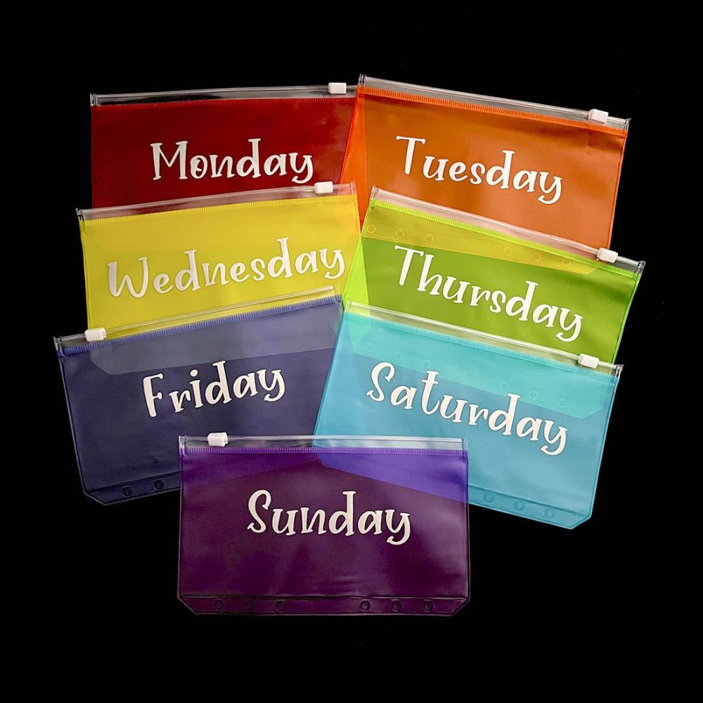 สมุดวางแผนขนาด A6 แบบใส่กระดาษ - Planner Weekly Budget บทวิจารณ์และราคา