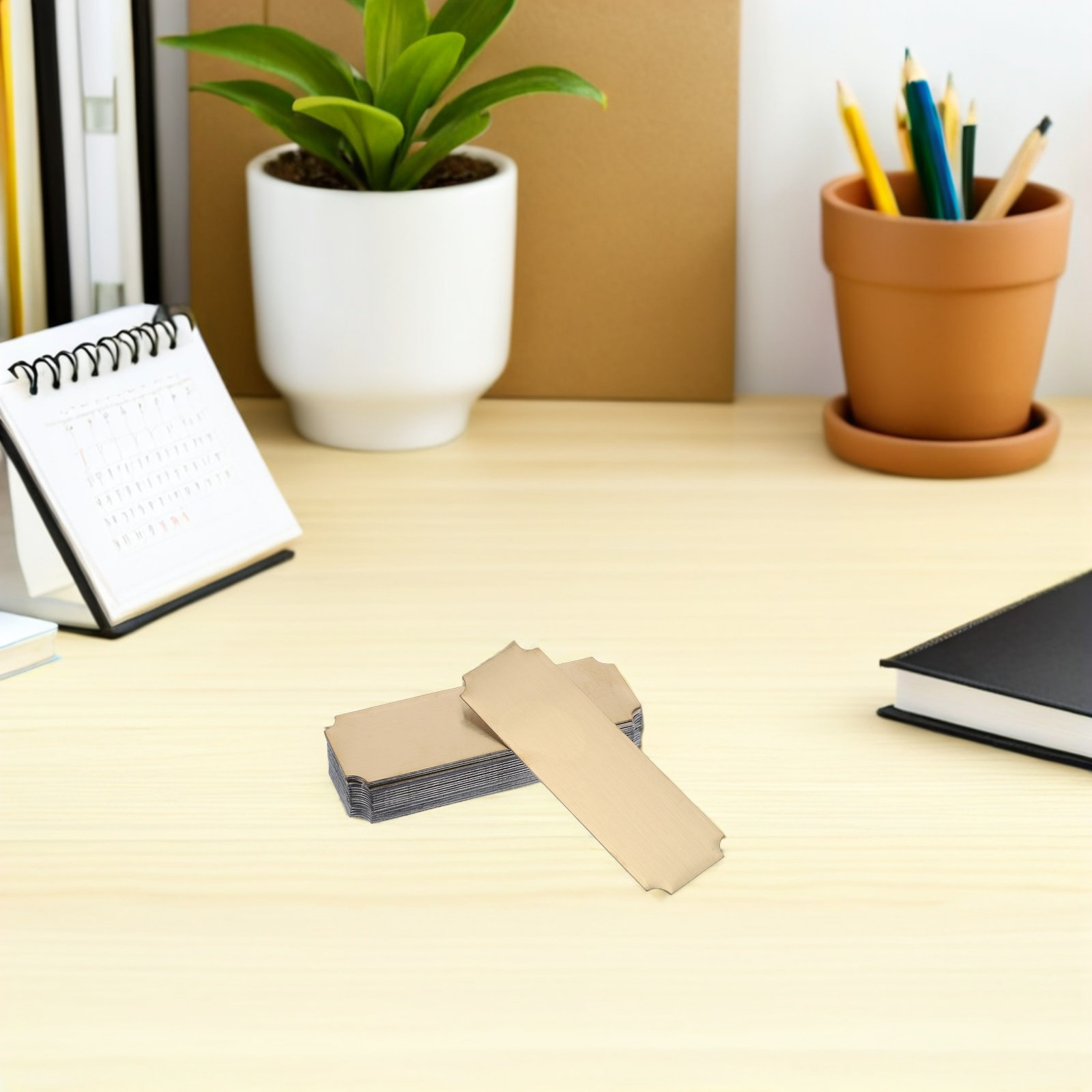 ป้ายชื่อโลหะสแตนเลส 20 ชิ้น ทร - Desk Name Plate บทวิจารณ์และราคา
