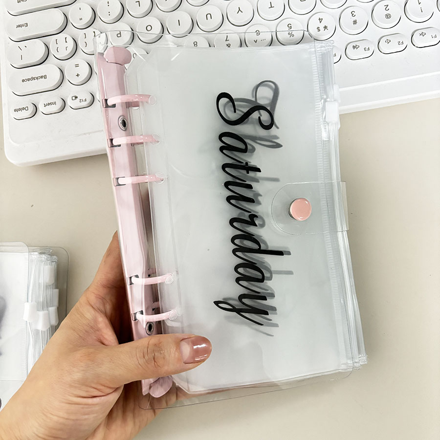 SKYSONIC 1 ชุด A6 Macarone Bin - Planner Weekly Budget บทวิจารณ์และราคา