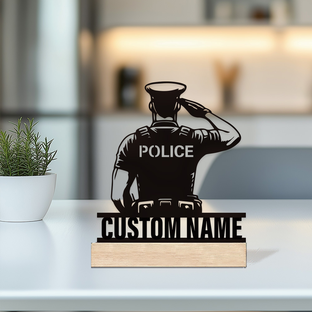 ป้ายตำรวจโลหะแบบกำหนดเองได้, ป - Desk Name Plate บทวิจารณ์และราคา