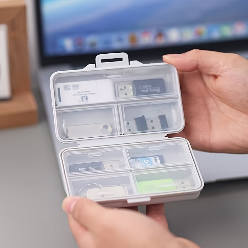 กล่องเก็บของ USB 1 ชิ้นพร้อมช่ - Stationery Office Supply Store บทวิจารณ์และราคา