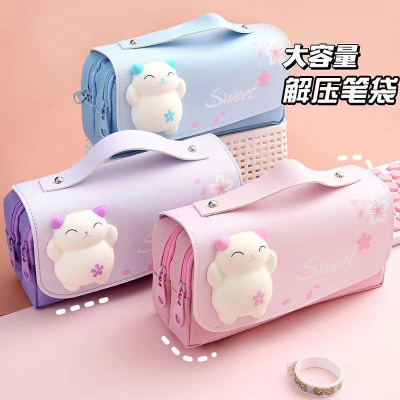 กล่องดินสอสำหรับโรงเรียนเครื่อ - Stationery Office Supply Store บทวิจารณ์และราคา