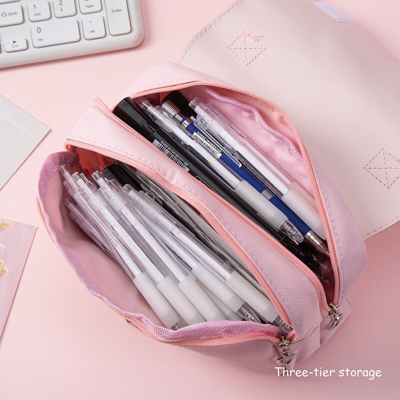 กล่องดินสอสำหรับโรงเรียนเครื่อ - Stationery Office Supply Store บทวิจารณ์และราคา