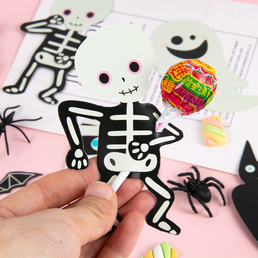 30pcs ฮาโลวีน Lollipop กระดาษก - Cardstock Paper Pack บทวิจารณ์และราคา