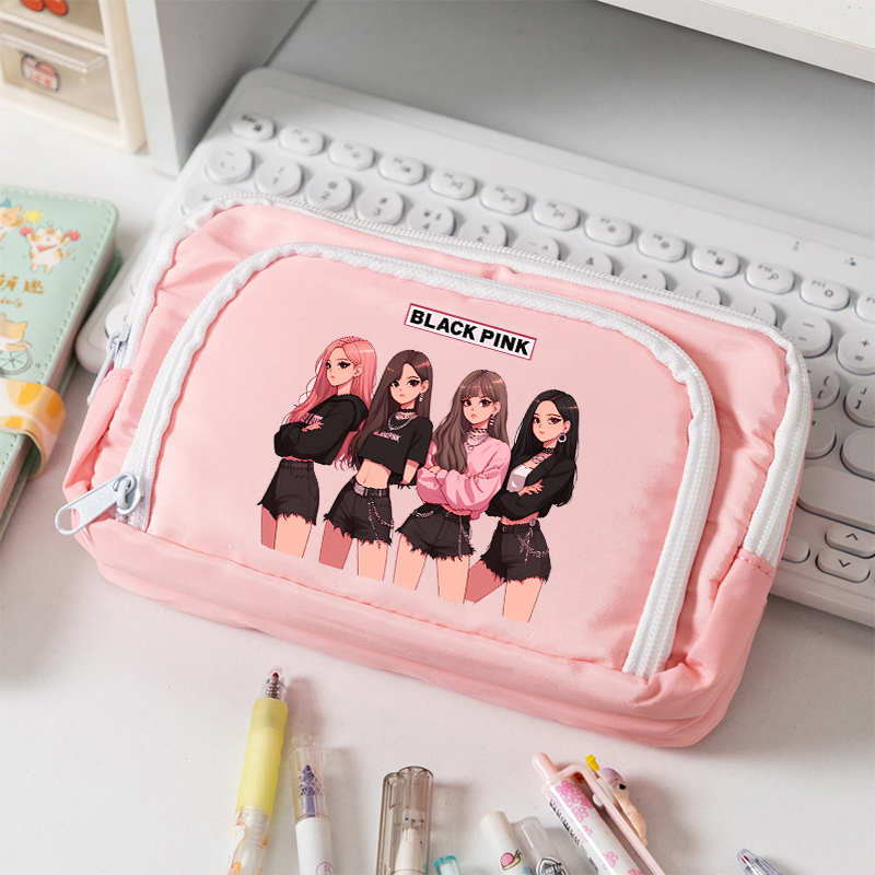 กระเป๋าใส่ดินสอผ้าแคนวาสขนาดให - Pencil Case Large บทวิจารณ์และราคา