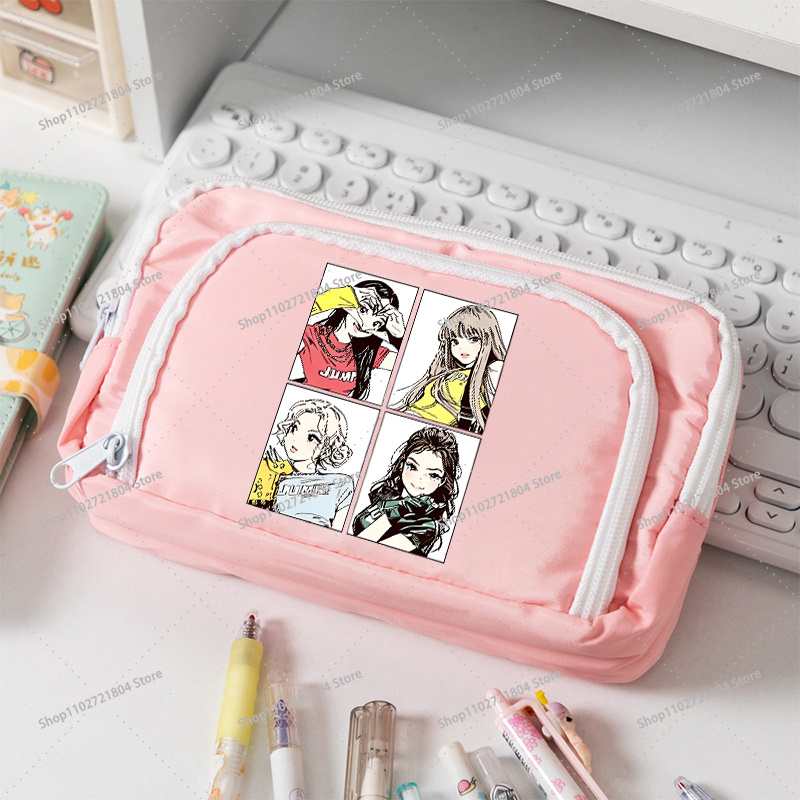 กระเป๋าใส่ดินสอผ้าแคนวาสขนาดให - Pencil Case Large บทวิจารณ์และราคา