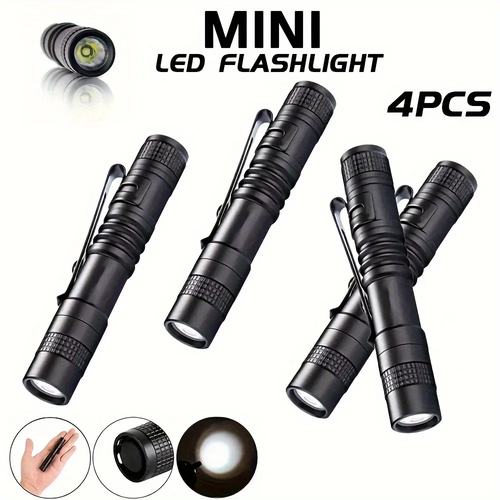 1-4PCS มินิแบบพกพาไฟ LED ปากกา - Stationery Supply บทวิจารณ์และราคา