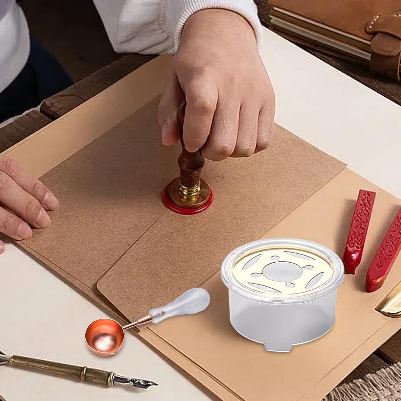 ซีลขี้ผึ้งชุดซีลขี้ผึ้ง Melter - Wax Seal Stamp Kit บทวิจารณ์และราคา
