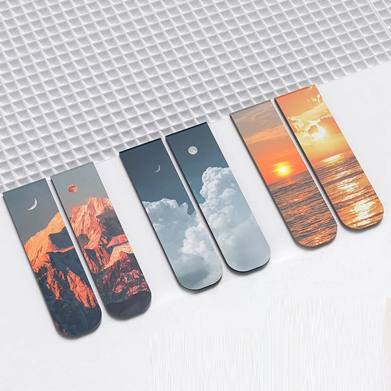 2 ชิ้น/เซ็ต ที่คั่นหนังสือ ที่ - Paperclip Magnetic Set บทวิจารณ์และราคา