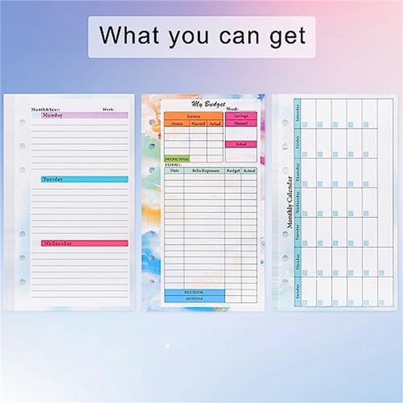 N36R-2 ชุด A6 สมุดวางแผนงบประม - Planner Weekly Budget บทวิจารณ์และราคา