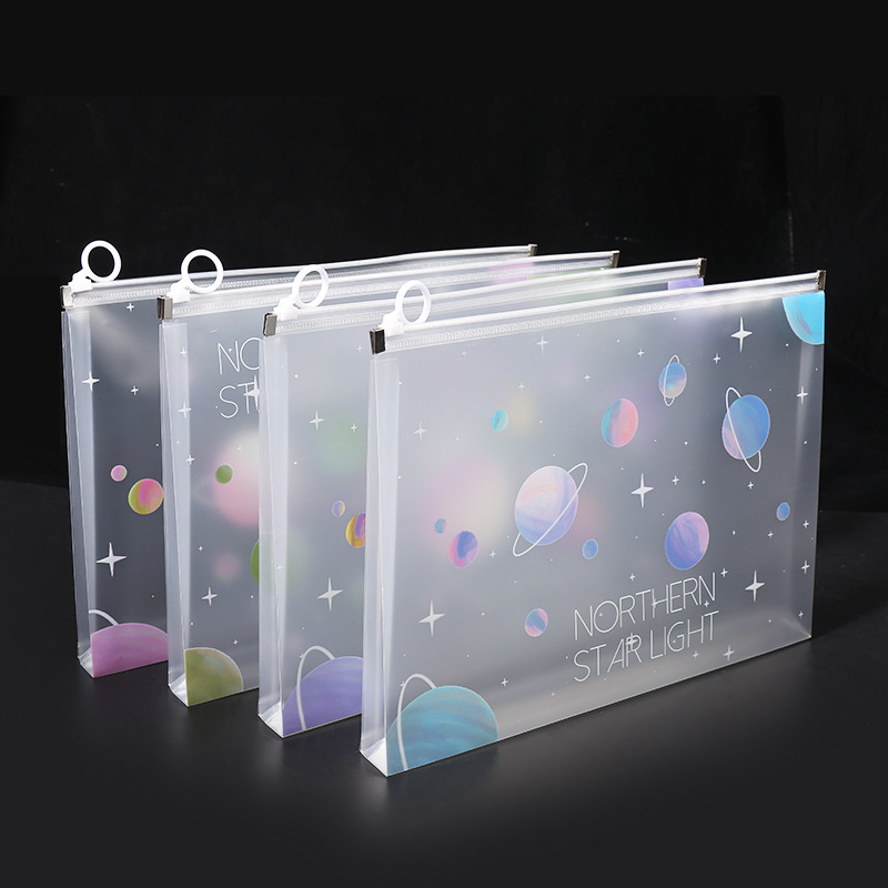 4/12pcs A4 พื้นที่ซิปโฟลเดอร์แ - Is Stationery Office Supply บทวิจารณ์และราคา