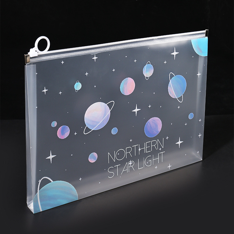 4/12pcs A4 พื้นที่ซิปโฟลเดอร์แ - Is Stationery Office Supply บทวิจารณ์และราคา